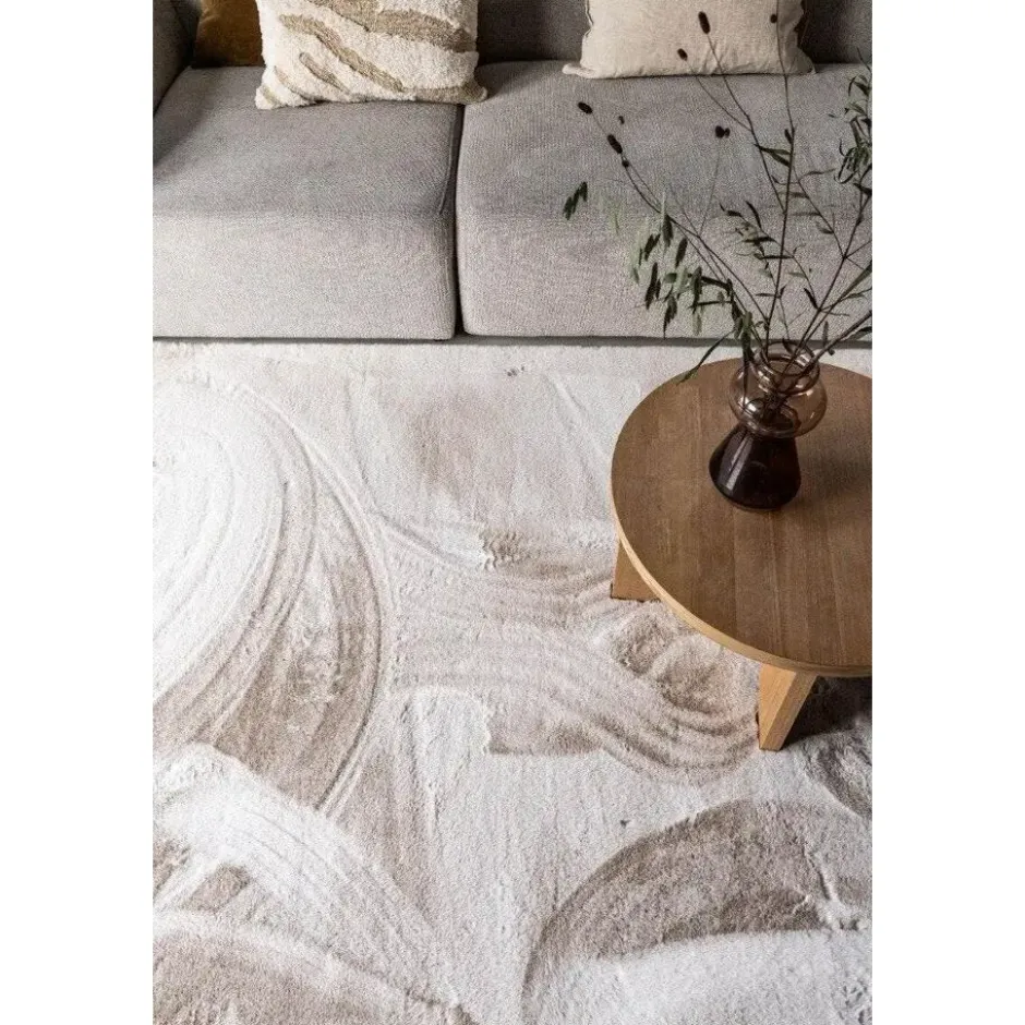 Interieur05 Hoogpolig Vloerkleed Lux Creme - 290 x 200 cm