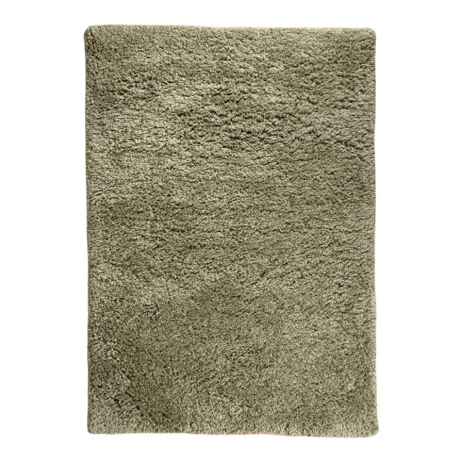 Interieur05 hoogpolig vloerkleed polyester Pilo groen - 290 x 200 cm