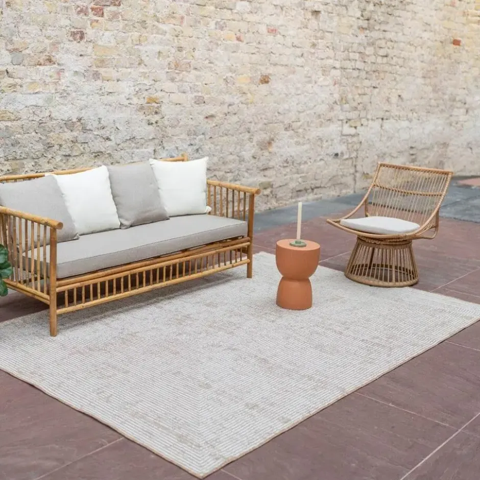 Interieur05 Jute Buitenkleed Naturel Lines - 230 x 160 cm