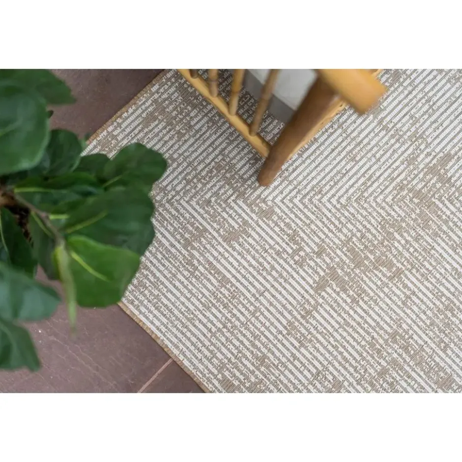 Interieur05 Jute Buitenkleed Naturel Lines - 230 x 160 cm