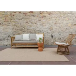 Interieur05 Jute Buitenkleed Naturel Lines - 340 x 240 cm