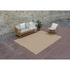 Interieur05 Jute buitenkleed naturel uni - 340 x 240 cm
