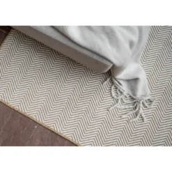 Interieur05 Jute buitenkleed naturel zigzag - 230 x 160 cm