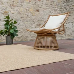 Interieur05 Jute buitenkleed naturel visgraat - 290 x 200 cm