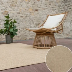 Interieur05 Jute buitenkleed naturel visgraat - 290 x 200 cm
