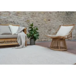 Interieur05 Jute buitenkleed naturel border - 230 x 160 cm