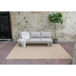 Interieur05 Jute buitenkleed naturel zigzag - 290 x 200 cm
