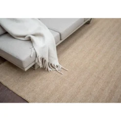 Interieur05 Jute buitenkleed naturel zigzag - 290 x 200 cm