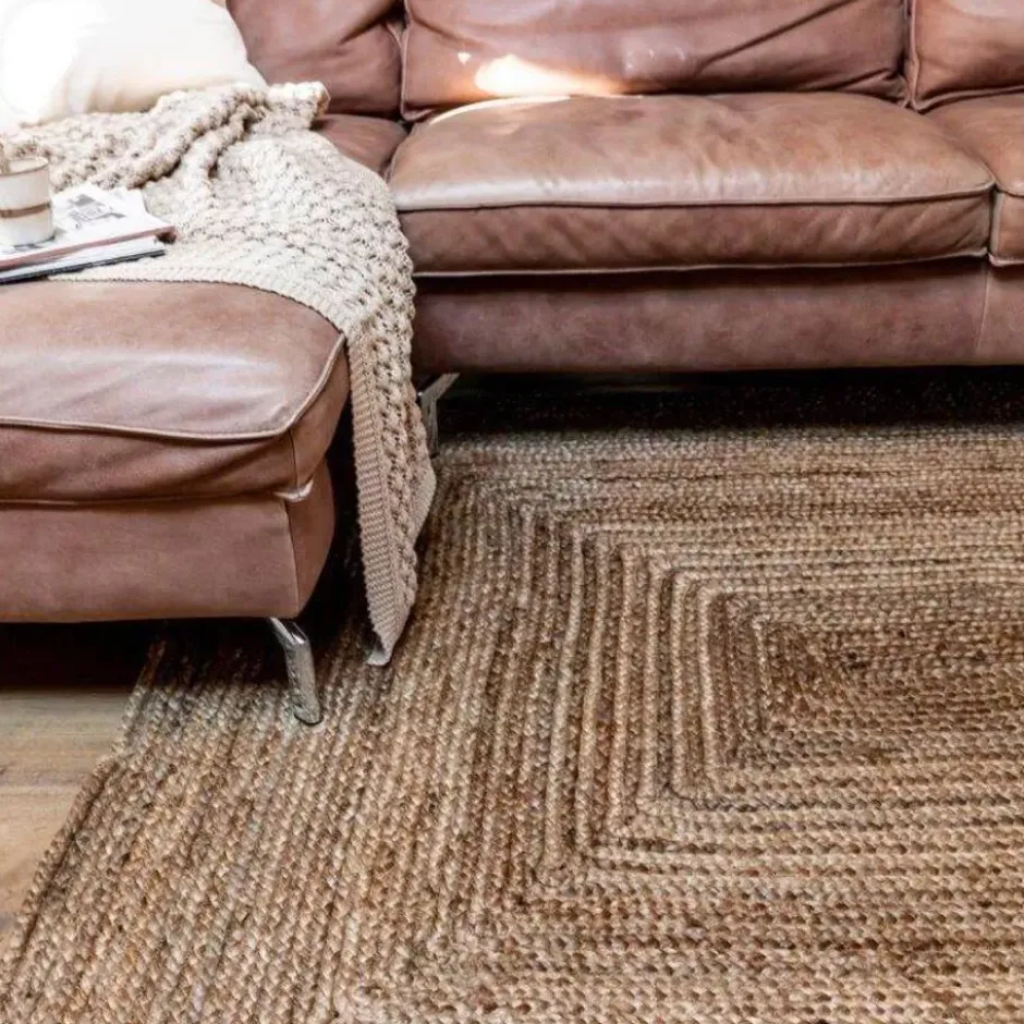 Interieur05 Jute Vloerkleed Rechthoek Naturel - 290 x 190 cm