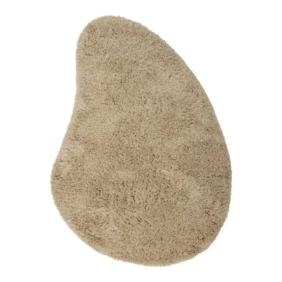 Interieur05 organisch hoogpolig vloerkleed polyester Pilo beige - 290 x 200 cm
