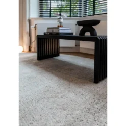 Interieur05 rond berber vloerkleed Nador lichtgrijs - 160 x 160 cm