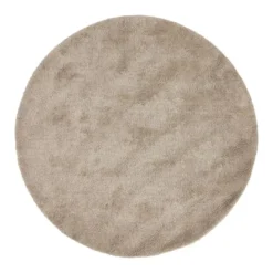 Interieur05 rond berber vloerkleed Nador zand - 160 x 160 cm