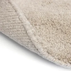 Interieur05 rond berber vloerkleed nador ivoor wit - 160 x 160 cm