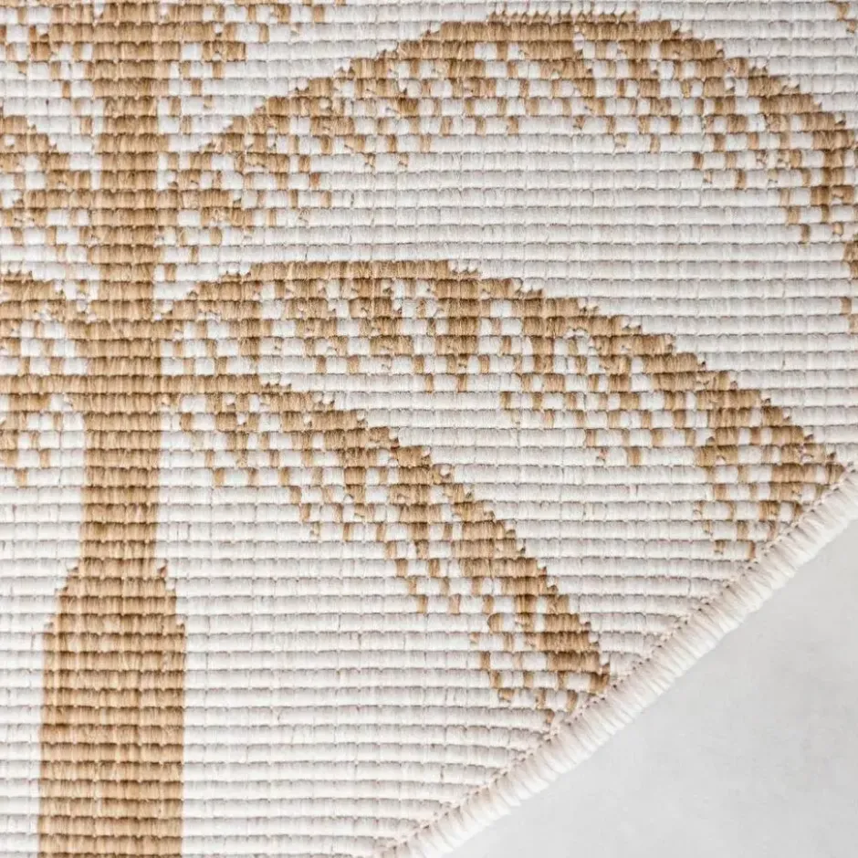 Interieur05 Rond Buitenkleed Jute Oase - 200 x 200 cm