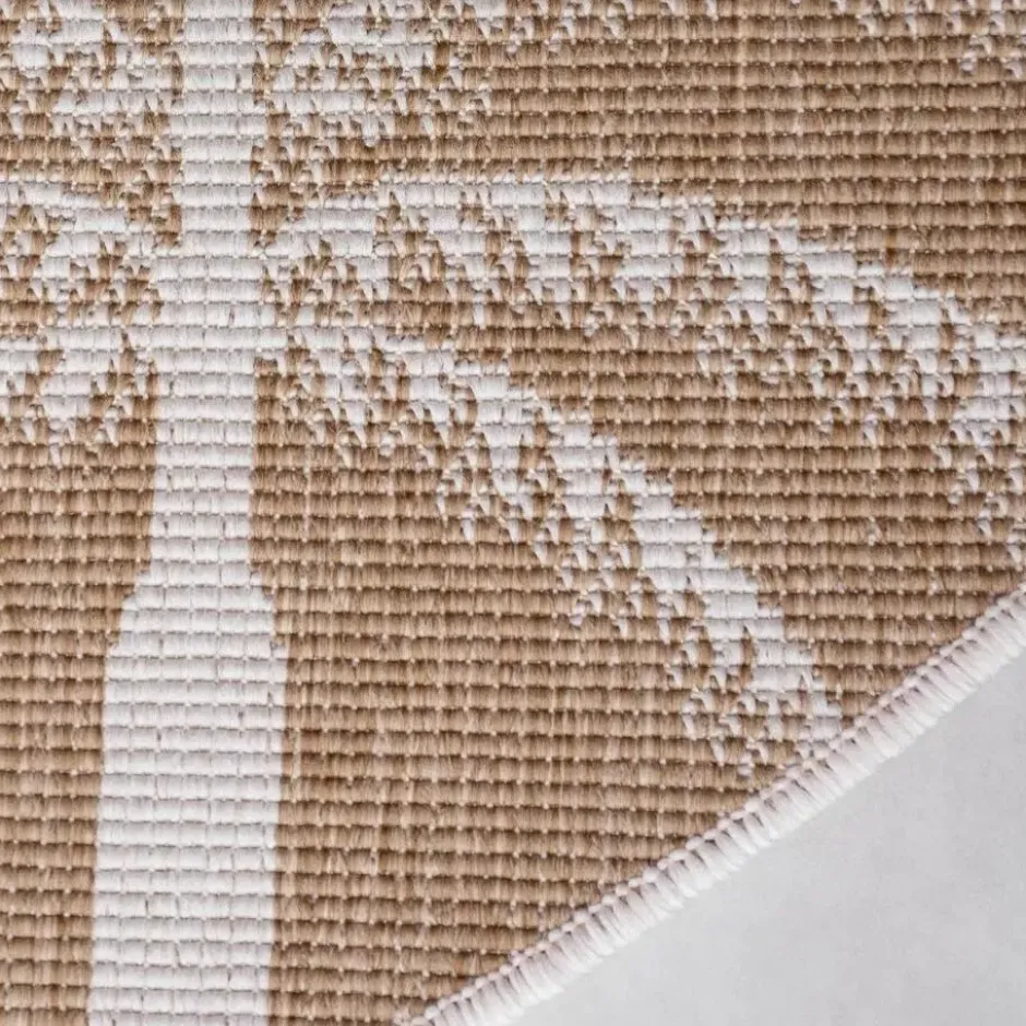 Interieur05 Rond Buitenkleed Jute Oase - 200 x 200 cm