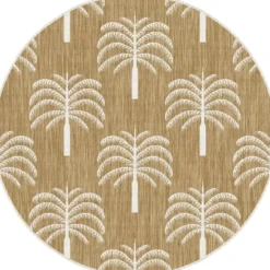 Interieur05 Rond Buitenkleed Jute Oase - 200 x 200 cm