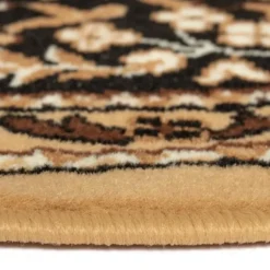 Interieur05 rond vintage Vloerkleed Nain Perzisch bruin - 200 x 200 cm