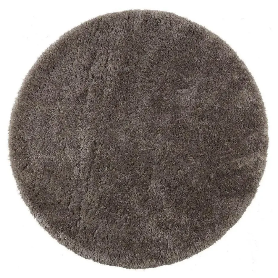 Interieur05 rond vloerkleed Fender grijs/lichtgrijs - 160 x 160 cm
