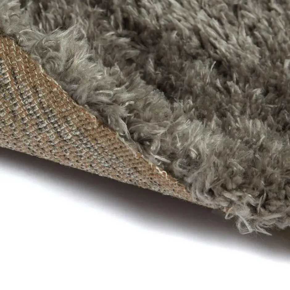Interieur05 rond vloerkleed Fender grijs/lichtgrijs - 160 x 160 cm