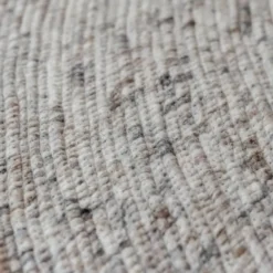 Interieur05 rond vloerkleed Gapo beige/wit - 150 x 150 cm