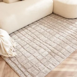 Interieur05 Scandinavisch vloerkleed Malin zand - 280 x 200 cm