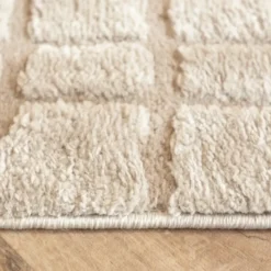 Interieur05 Scandinavisch vloerkleed Malin zand - 280 x 200 cm