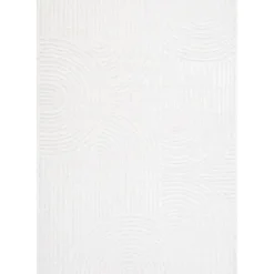 Interieur05 Scandinavisch vloerkleed Oskar creme/wit - 330 x 240 cm