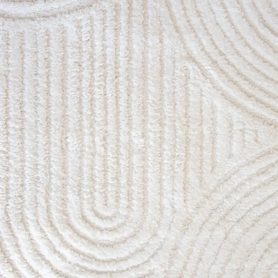 Interieur05 Scandinavisch vloerkleed Oskar creme/wit - 330 x 240 cm