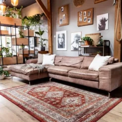 Interieur05 Vintage Vloerkleed Aila Rood/Oranje - 280 x 190 cm