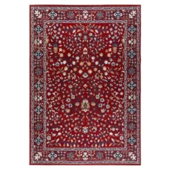 Interieur05 vintage Vloerkleed Nazly Rood/Blauw - 230 x 160 cm