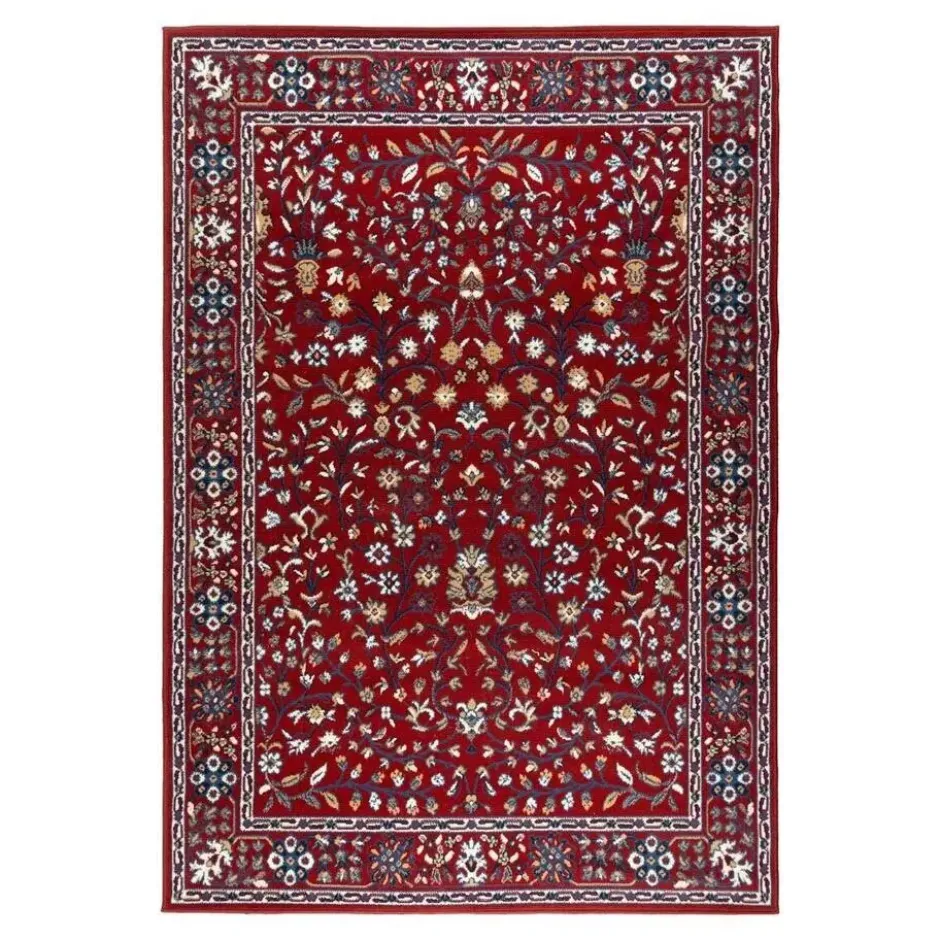 Interieur05 vintage Vloerkleed Nazly Rood/Blauw - 230 x 160 cm