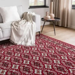 Interieur05 Vintage Vloerkleed Marad Rood - 80 x 150 cm