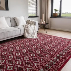 Interieur05 Vintage Vloerkleed Marad Rood - 80 x 150 cm