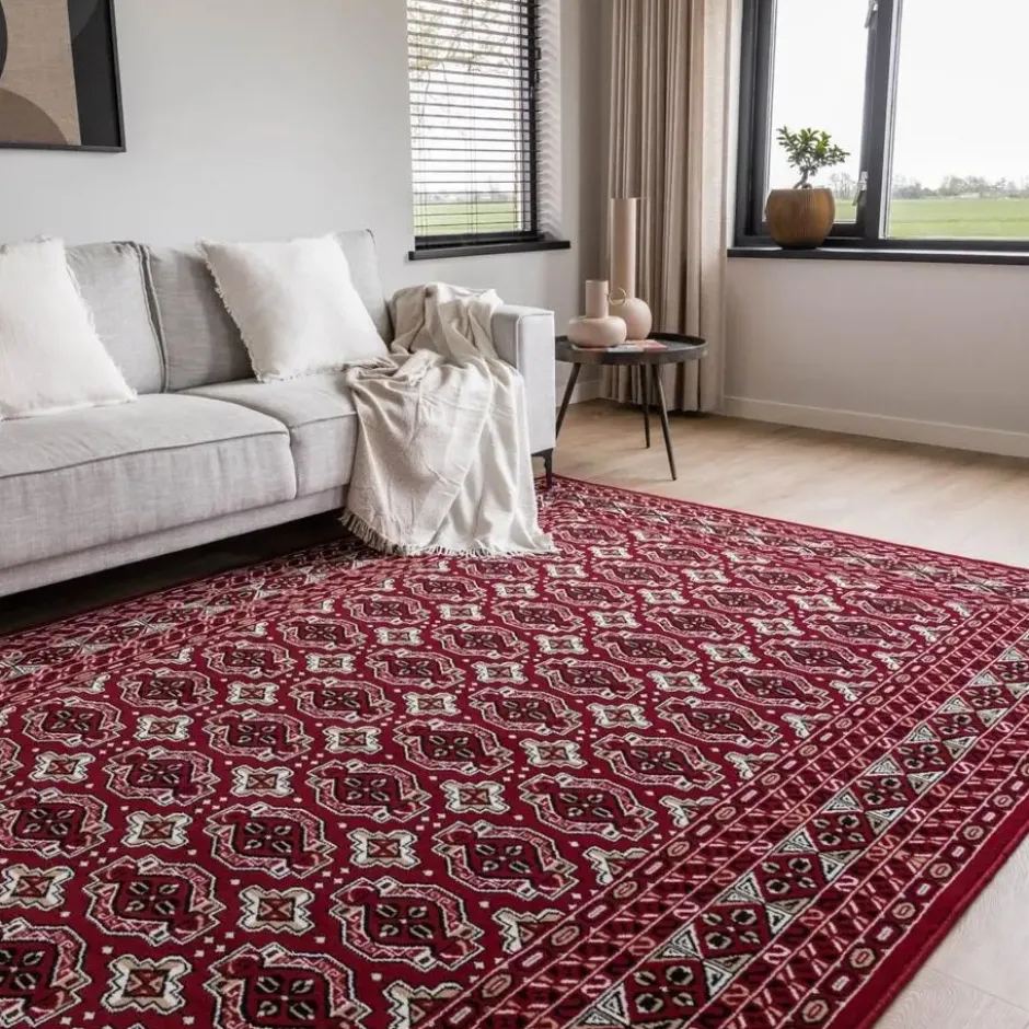 Interieur05 Vintage Vloerkleed Marad Rood - 80 x 150 cm