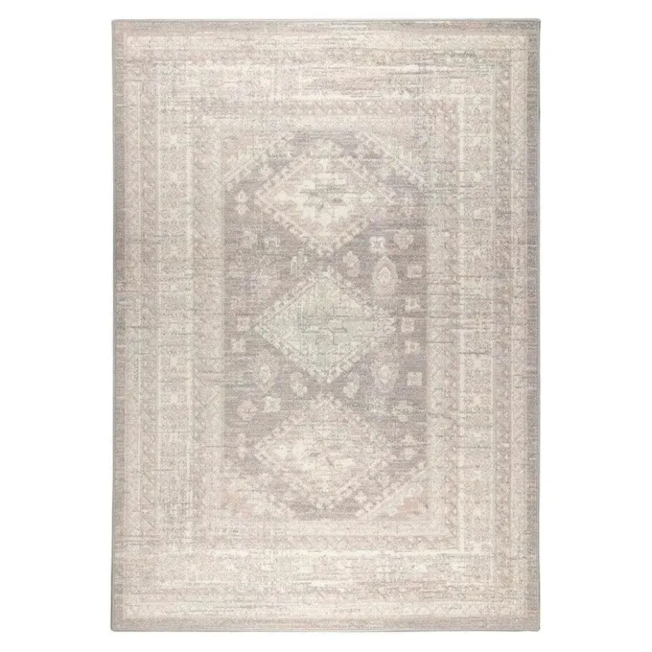 Interieur05 Vintage Vloerkleed Aila Grijs/Roze - 280 x 190 cm