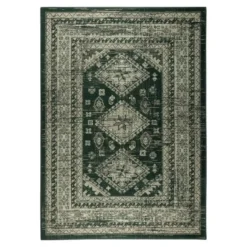 Interieur05 Vintage Vloerkleed Aila Groen - 230 x 160 cm