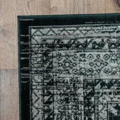 Interieur05 Vintage Vloerkleed Aila Groen - 330 x 240 cm