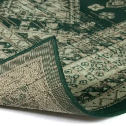 Interieur05 Vintage Vloerkleed Aila Groen - 330 x 240 cm