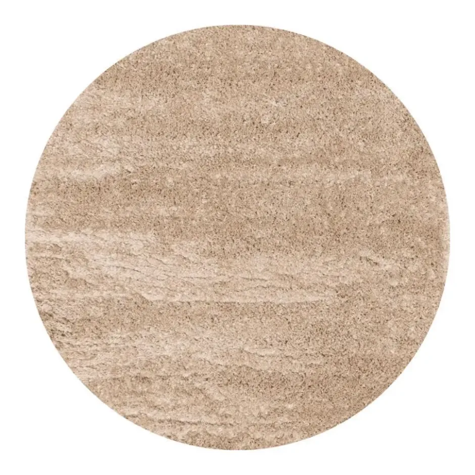 Interieur05 vloerkleed rond Fender beige - 160 x 160 cm