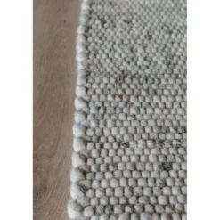 Interieur05 Wollen Vloerkleed beige/wit gemeleerd Vik - 230 x 160 cm
