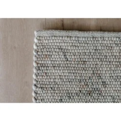 Interieur05 Wollen Vloerkleed beige/wit gemeleerd Vik - 340 x 240 cm