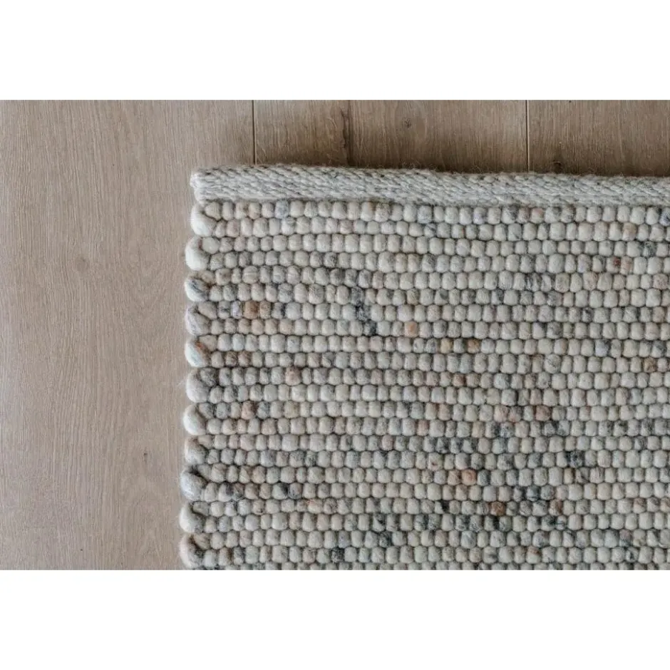 Interieur05 Wollen Vloerkleed beige/wit gemeleerd Vik - 340 x 240 cm
