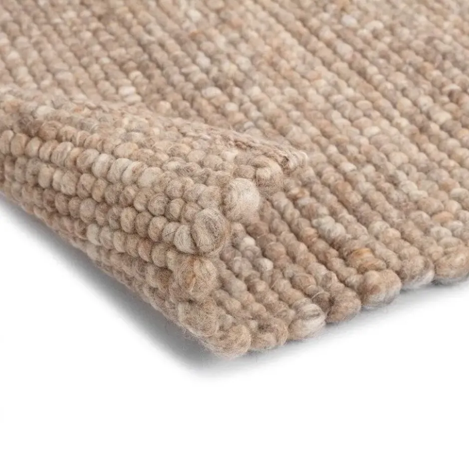 Interieur05 Wollen Vloerkleed lichtbruin Vik - 290 x 200 cm