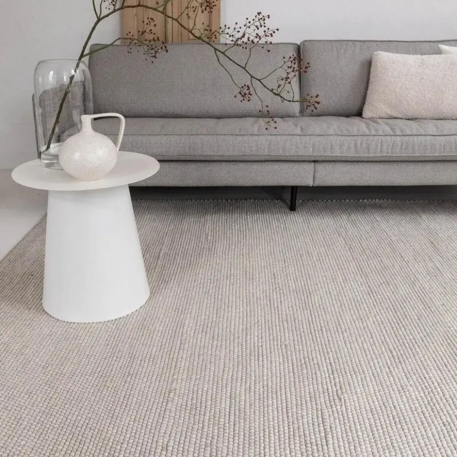 Interieur05 Wollen Vloerkleed Ivoor wit Vik - 230 x 160 cm