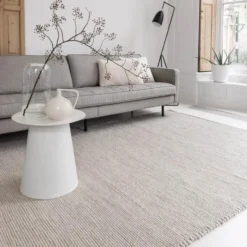 Interieur05 Wollen Vloerkleed Ivoor wit Vik - 230 x 160 cm