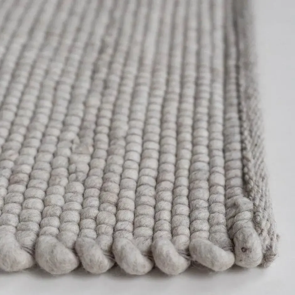 Interieur05 Wollen Vloerkleed Ivoor wit Vik - 230 x 160 cm