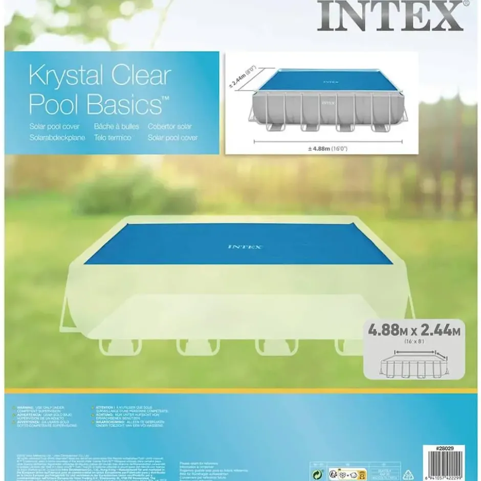 INTEX - Solarzwembadhoes - Blauw - Polyetheen