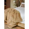 In The Mood Collection Bronte Fleece Deken - L200 x B150 cm - Bruin