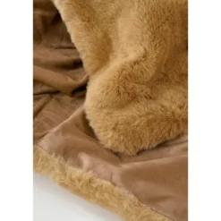 In The Mood Collection Bronte Fleece Deken - L200 x B150 cm - Bruin