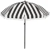 In The Mood Collection Osborn Parasol - H238 x Ø220 cm - Zwart